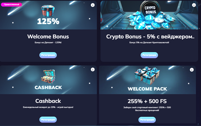 Бонусы и турниры